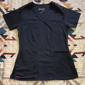 Grey’s Anatomy by Barco S Slate Scrub Top